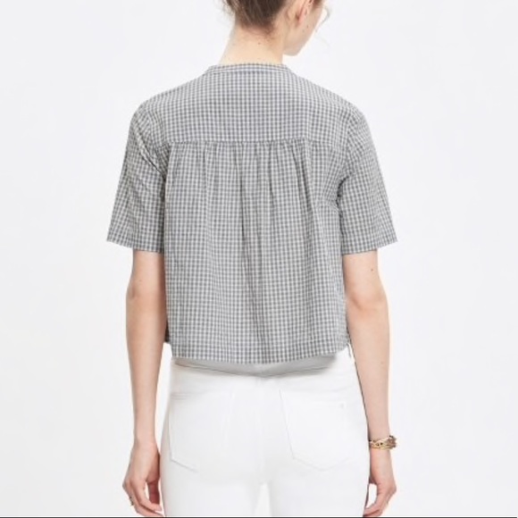 Madewell Gingham Shoreward Top - Picture 5 of 5